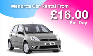 cheap menorca car rentals